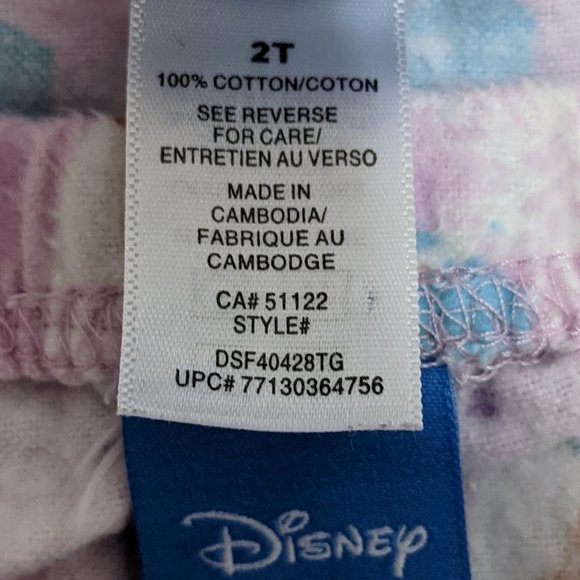 3/$15 NICKELODEON Frozen Pajama Set - Picture 9 of 10